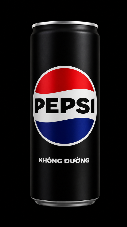 Pepsi Zero Sugar Soft Drink (Vietnam)