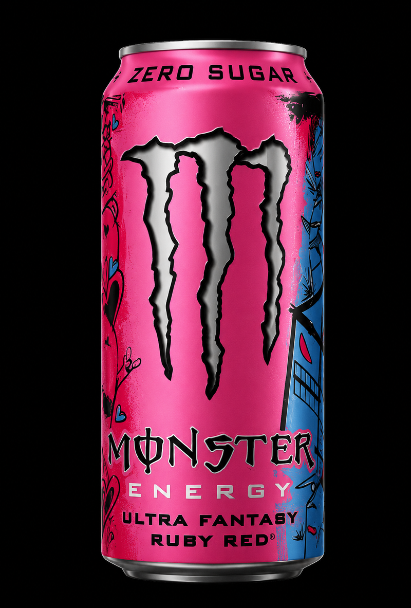 Monster Ultra Fantasy Ruby Red Energy drink (Zero Sugar)