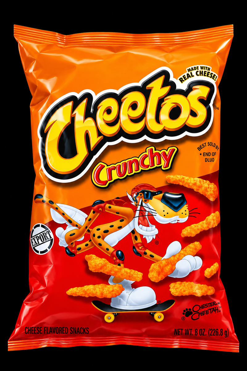 Cheetos Crunchy Cheese Flavoured Snacks 226.8g (USA)