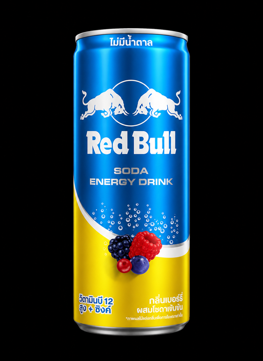 Red Bull Mixed Berry Energy Drink ( Zero Sugar )