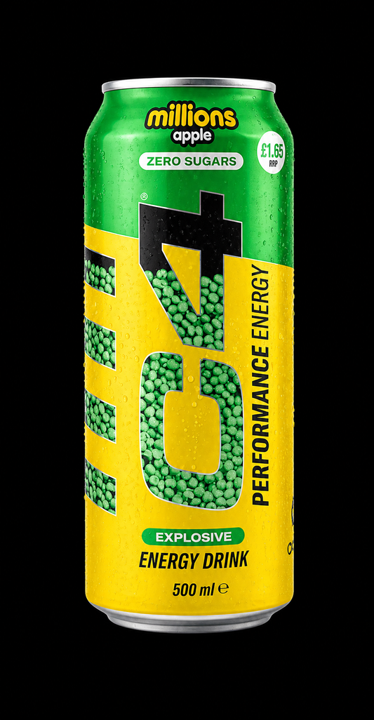C4 Millions Apple Energy Drink (Zero Sugar)