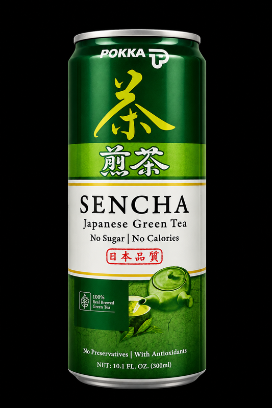 Pokka Sencha Japanese Green Tea 300ml (No Sugar)