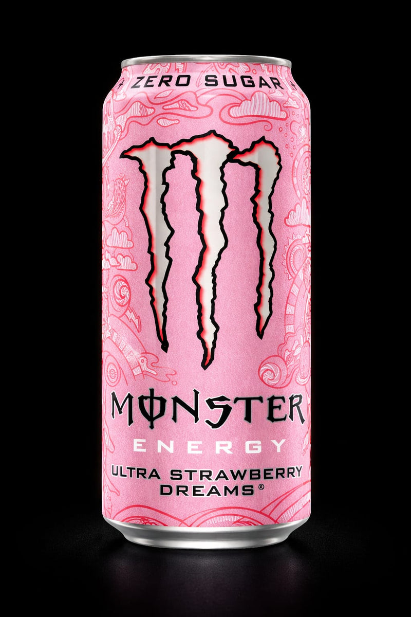 Monster Ultra Strawberry Dreams Energy Drink (Zero Sugar)