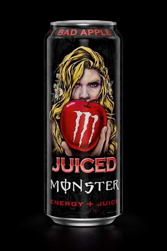 Monster Juiced Bad Apple Energy Drink