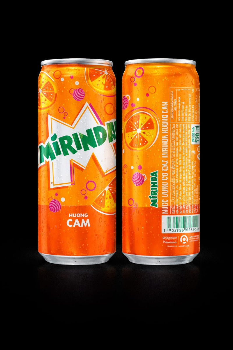 Mirinda Huong Cam Orange Flavoured Carbonated Soft Drink