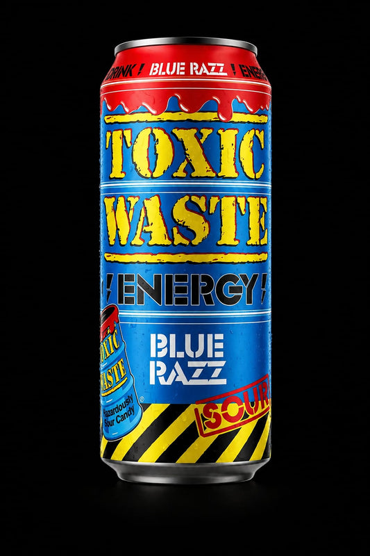 Toxic Waste Blue Razz Energy Drink (500ml)