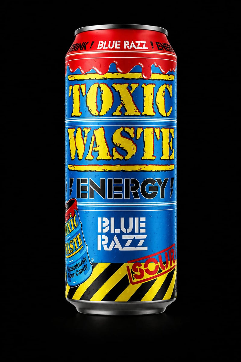 Toxic Waste Blue Razz Energy Drink (500ml)