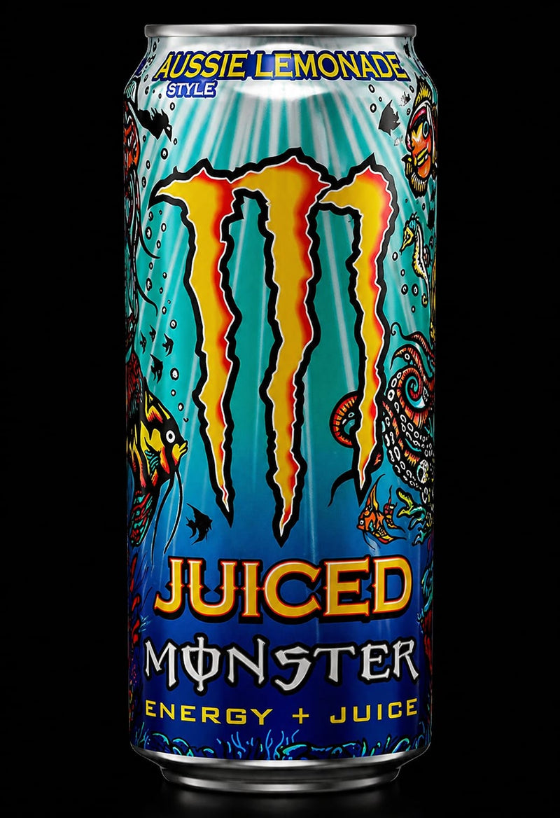 Monster Aussie Lemonade Energy Drink