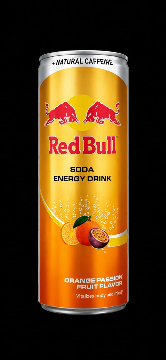 Red Bull Orange Passion Energy Drink