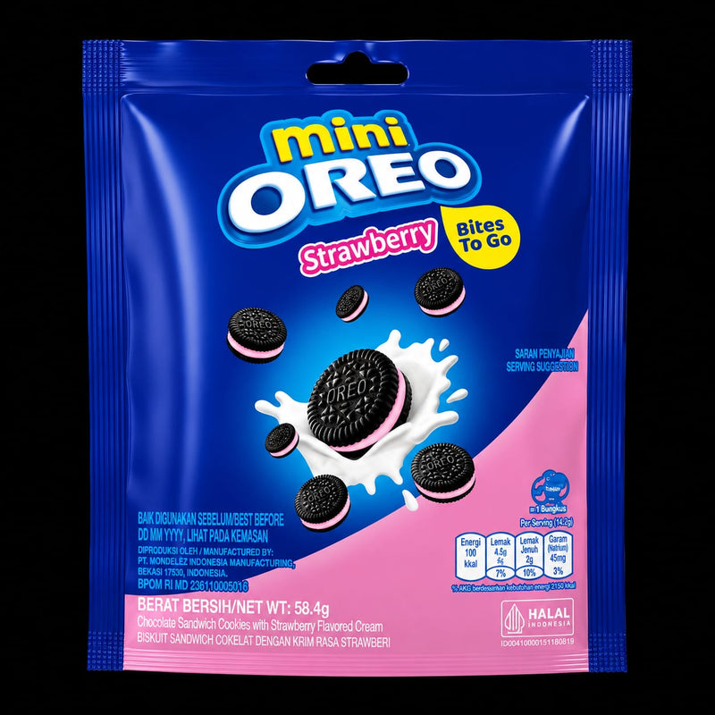 Mini Oreo Strawberry Bites To Go