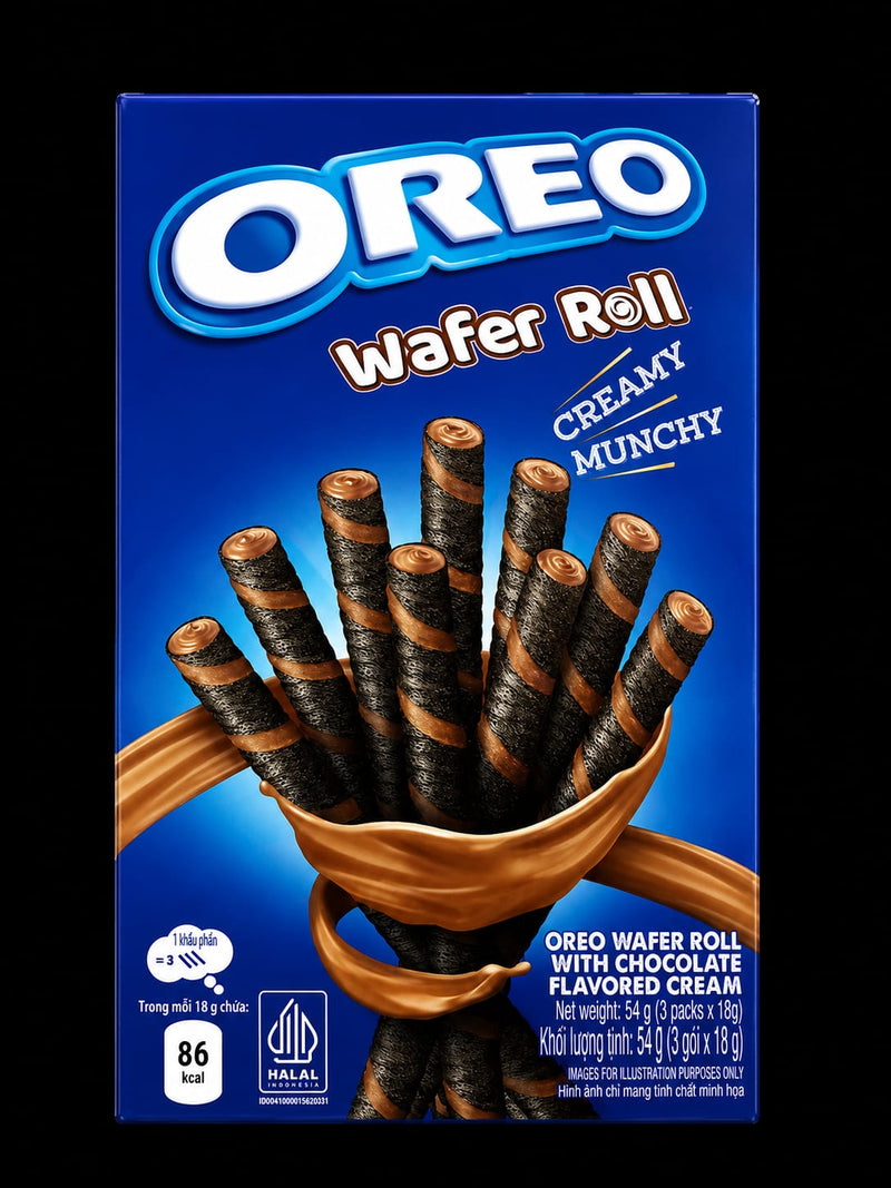 Oreo Wafer Roll Chocolate Cream