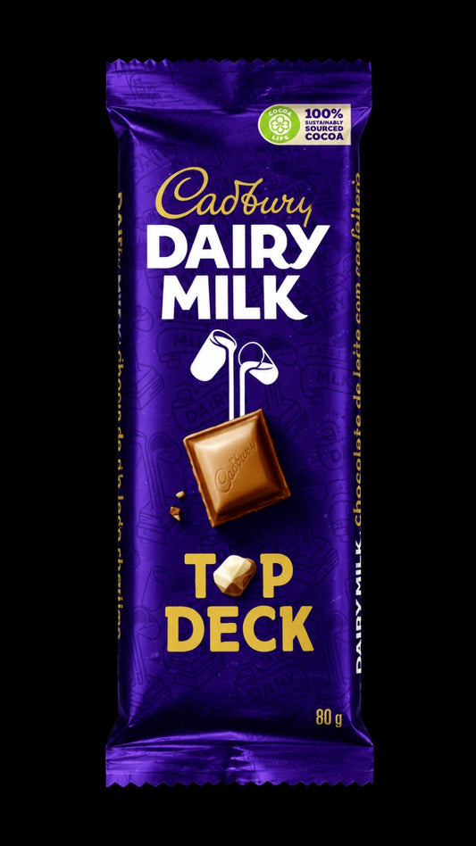 Cadbury Dairy Milk Top Deck Chocolate Bar