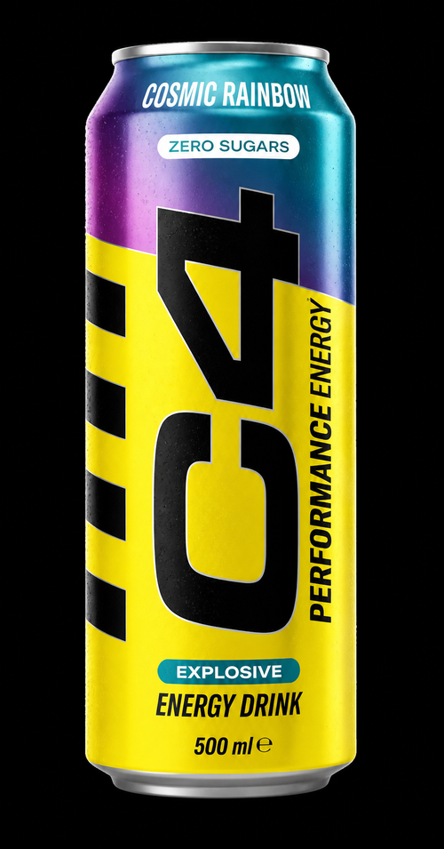 C4 Cosmic Rainbow Energy Drink (Zero Sugar)