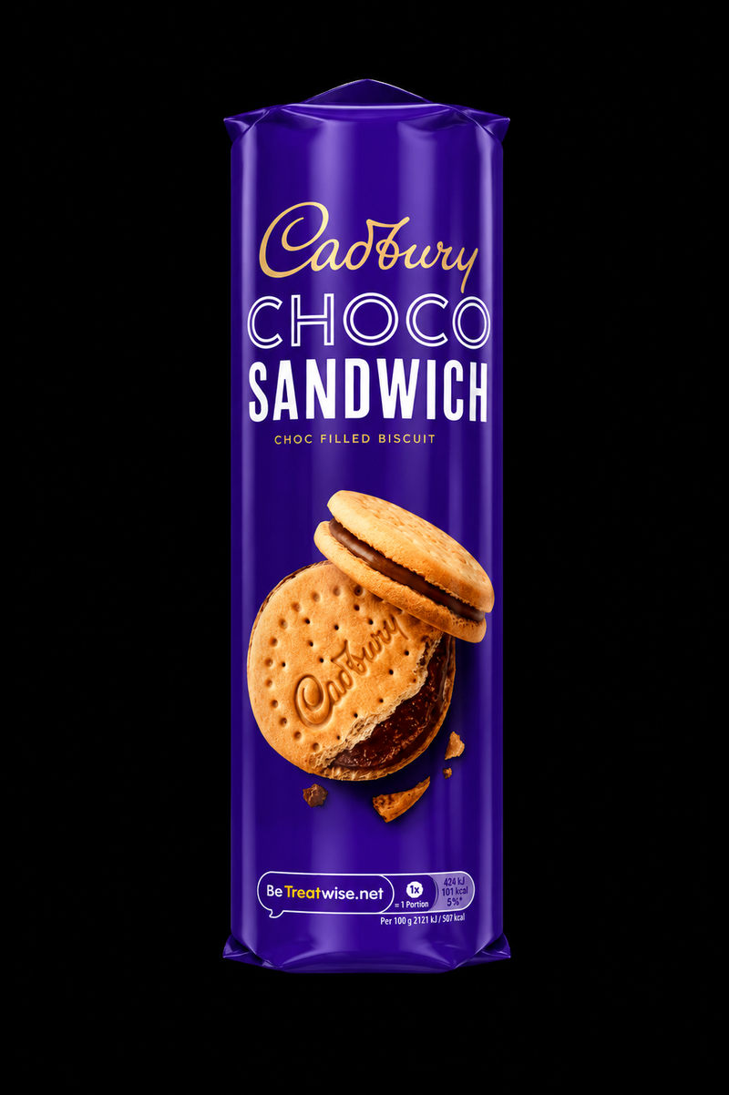 Cadbury Choco Sandwich Chocolate Filled Biscuits 260g