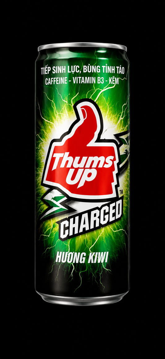 Thums Up Charged Kiwi Energy Drink
