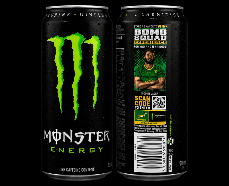 Monster Energy Drink Original - Bomb Squad edition (500ML)