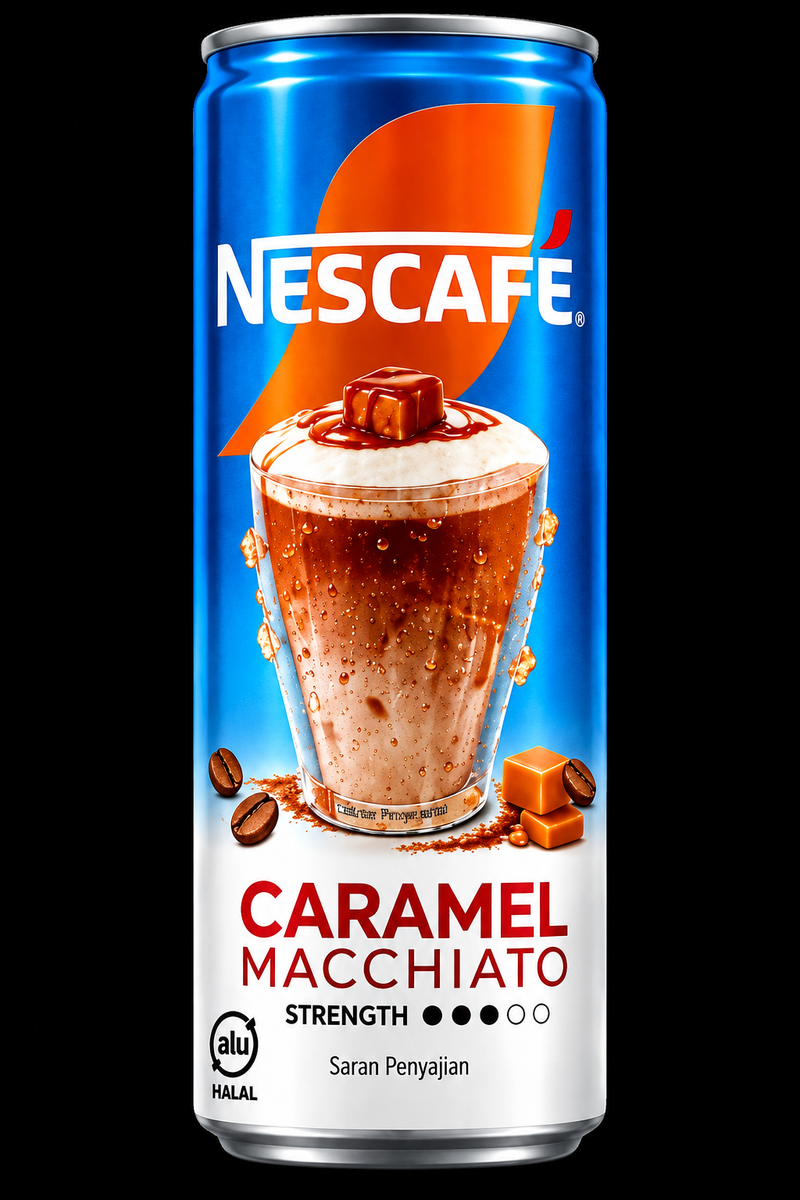 Nescafe Caramel Ready-To-Drink Coffee