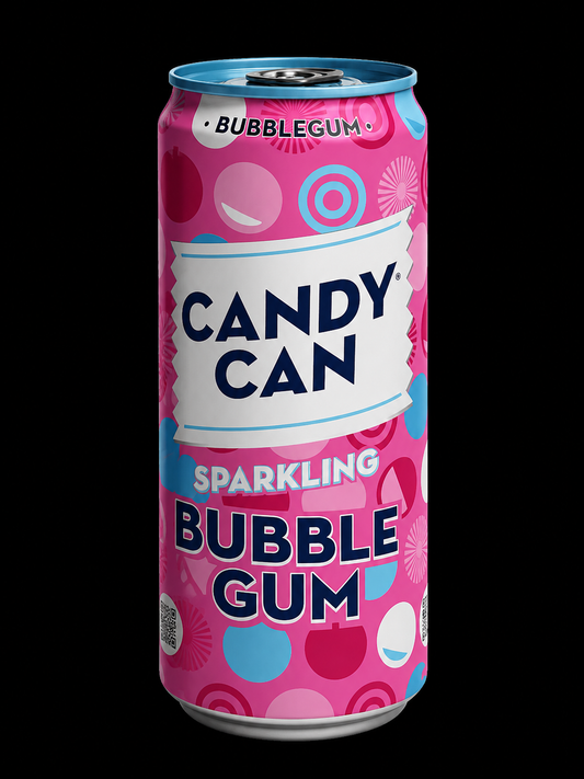 Candy Can Sparkling Bubble Gum