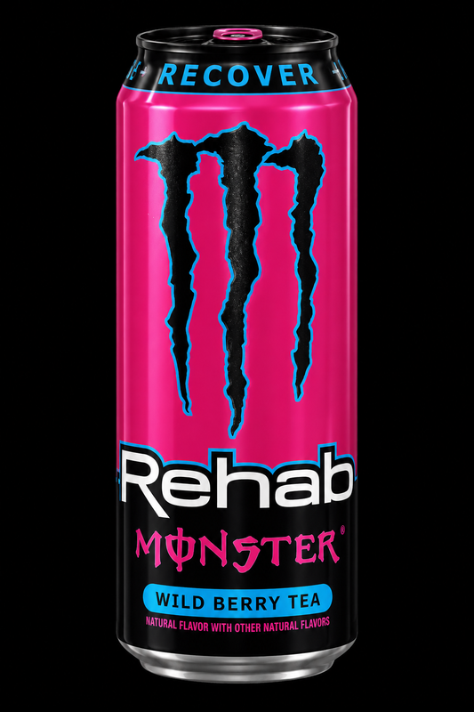 Monster Rehab Wild Berry Tea Energy drink