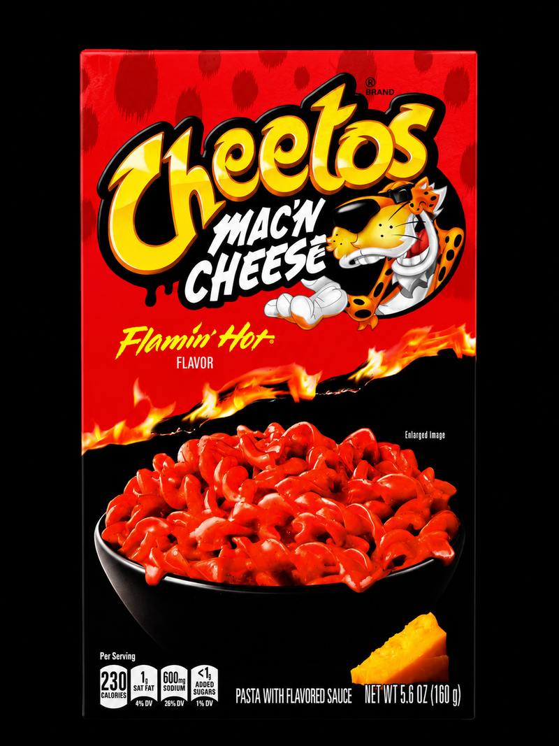 Cheetos Mac 'N Cheese Flamin' Hot Pasta