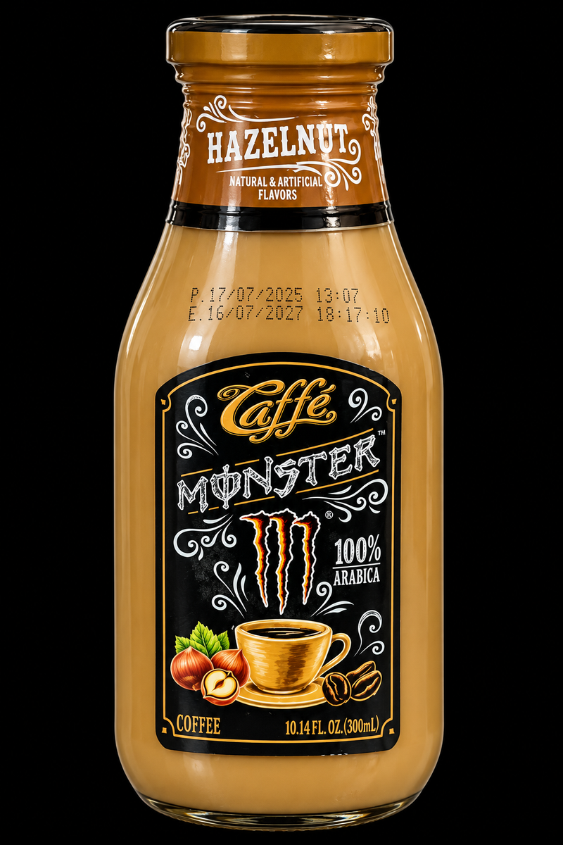 Monster Caffe Hazelnut Coffee Drink