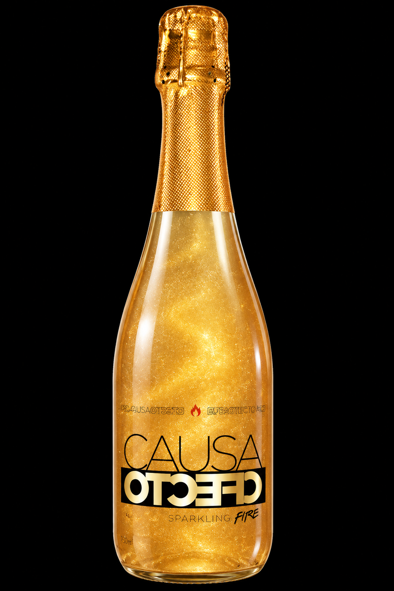 Causa Otecto Sparkling Fire (Premium Golden Sparkling Drink)